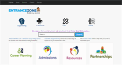 Desktop Screenshot of entrancezone.com